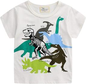 img 2 attached to LOKTARC T Shirts Dinosaur Graphic Crewneck