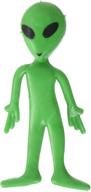 👽 rhode island novelty bendable alien toys, pack of 12, multicolor, one size логотип