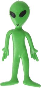 img 2 attached to 👽 Rhode Island Novelty Bendable Alien Toys, Pack of 12, Multicolor, One Size