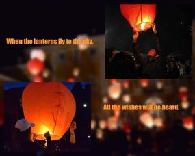 img 2 attached to SKEIDO Lanterns Biodegradable Memorials Birthdays