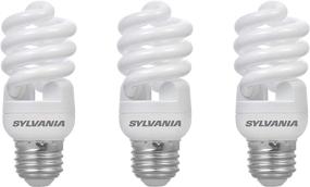 img 3 attached to 💡 SYLVANIA CFL T2 Twist Light Bulb 60W Equivalent - Efficient 13W, 800 Lumens, 6500K Daylight, 3 Pack