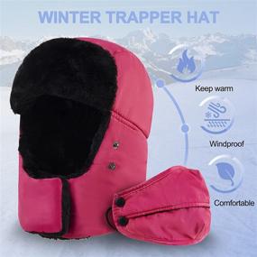 img 1 attached to Trapper Trooper Russian Windproof Ushanka