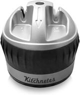 kitchenetes 2 stage knife sharpener hands free logo