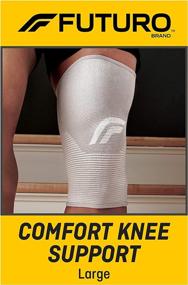 img 3 attached to 🏋️ Gray Large Futuro Comfort Lift Knee Support with Enhanced Support