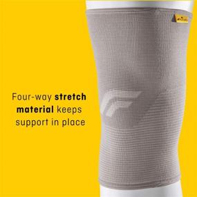 img 1 attached to 🏋️ Gray Large Futuro Comfort Lift Knee Support with Enhanced Support