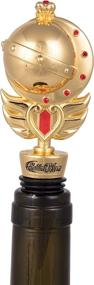 img 4 attached to 🌙 Officially Licensed Sailor Moon Decorative Scepter Wine Stopper - Premium Metal Design Fits All Bottles - Perfect Novelty Gift for Anime Fans