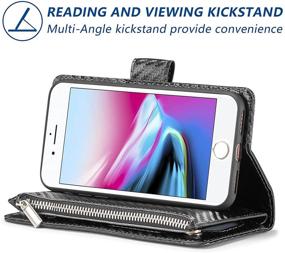 img 2 attached to UEEBAI Wallet Case For IPhone SE 2020 IPhone 7 IPhone 8 Cell Phones & Accessories