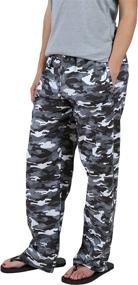 img 4 attached to 👖 Men's Boxercraft Camouflage Print Flannel Pajama Set - Perfect Sleep & Loungewear