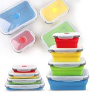 collapsible container rectangle microwave dishwasher logo