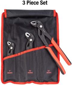 img 3 attached to 🔧 Sunex 3622V Push Button Water Pump Pliers Set - 7", 10", and 12" - 3-Piece Push Button Water Pump Pliers