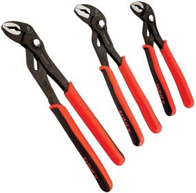 img 4 attached to 🔧 Sunex 3622V Push Button Water Pump Pliers Set - 7", 10", and 12" - 3-Piece Push Button Water Pump Pliers