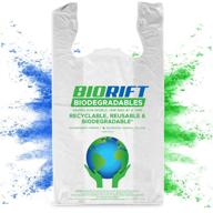 🌱 certified eco-friendly biodegradable shopping by biorift logo
