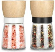 🧂 versatile adjustable coarseness pepper grinder: enhance your seasoning experience! логотип