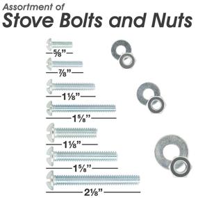 img 3 attached to Bolts Nuts Washer Assortment Kit
