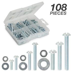 img 2 attached to Bolts Nuts Washer Assortment Kit