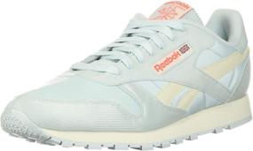 img 4 attached to Reebok Classic Leather Sneaker White Men's Shoes for Fashion Sneakers