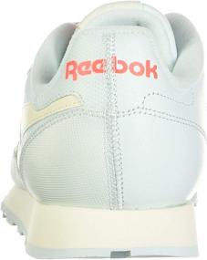 img 2 attached to Reebok Classic Leather Sneaker White Men's Shoes for Fashion Sneakers