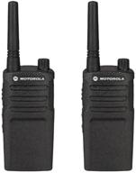 📻 motorola rmm2050 2-pack of black two-way business radios logo