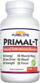 img 4 attached to Purelife Primal T Natural Testosterone Capsules
