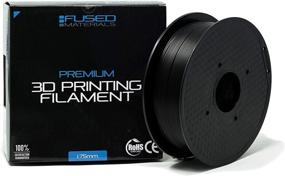 img 4 attached to 🖨️ Fused Materials Black Printer Filament: Superior Quality for Sharp Monochrome Prints