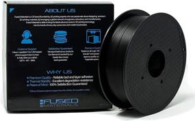 img 3 attached to 🖨️ Fused Materials Black Printer Filament: Superior Quality for Sharp Monochrome Prints