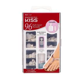 img 4 attached to Kiss Products Cover Toenails Pound