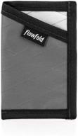👦 maximize style and security with flowfold blocking minimalist cardholder wallet for boys' accessories logo