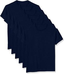 img 4 attached to Hanes Toddler Boys Comfortsoft Black Boys' Clothing: Stylish Tops, Tees & Shirts for Comfortable Wear