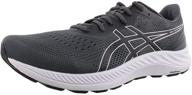 🏃 asics men's gel-excite 8 running shoes: lightweight & cushioned performance footwear logo