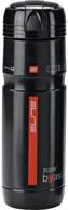 elite 0122902 super byasi water bottle - stay hydrated with style in black! logo