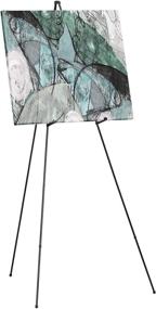 img 2 attached to 🖼️ SD Studio Designs E-Z Foldaway Easel for Art or Sign Display, F. Black (62-inch Height)