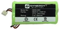 synergy digital ni-mh cordless phone battery for plantronics ct-14 - ultra hi-capacity: 2.4v, 750 mah logo