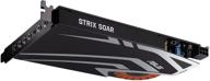 enhance your audio experience with the asus strix soar sound card logo