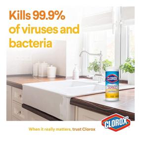 img 2 attached to Clorox Disinfecting Wipes, Crisp Lemon: Kill 99.9% of Germs, 75 Count - Shop Now!