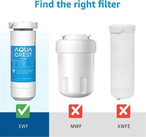 img 2 attached to AQUACREST Refrigerator Water Filter Compatible