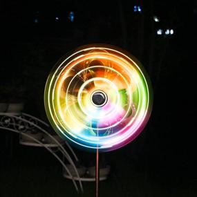 img 1 attached to 🎨 Vibrant Spin Art Sculpture Christmas Decoration: A Burst of Color for Festive Celebrations