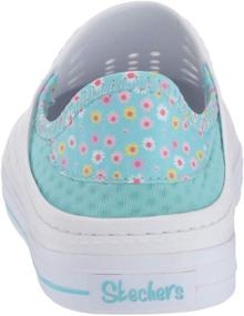 img 2 attached to 👟 Skechers Kids Girls' Slip on Water Shoe Mint- A Stylish & Comfy 3 M US Water Shoe for Girls