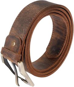 img 2 attached to 🕰️ Vintage Genuine Leather Buckle - JYOS: A Timeless and Stylish Accessory