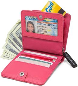 img 2 attached to 👛 Skechers Women's Blocking Wallet: Stylish Bi Fold Handbag & Wallet Combo for Enhanced Security