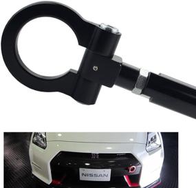 img 3 attached to DEWHEL JDM Складные винтовые гоночные буксы T2 для передней и задней части 370Z, Juke, GT-R, Infiniti G37/Q60 Купе - Черный