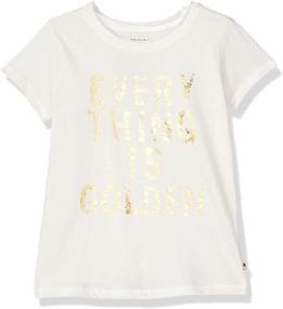 img 2 attached to Lucky Brand Girls' Short Sleeve Tee Shirts with Attitude