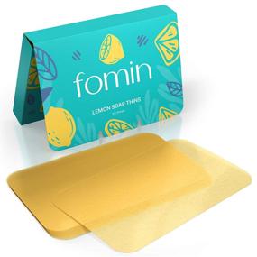 img 3 attached to 🍋 FOMIN 3-Pack Lemon Foaming Hand Soap Sheets: Convenient Paper Soap for Traveling with 300 Camping Soap Paper Sheets