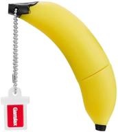 🍌 garrulax cartoon banana usb flash drive, 16gb - novelty cute usb memory stick for kids, students, and colleagues - portable data storage device логотип