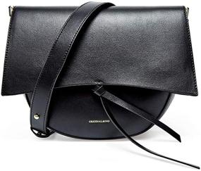 img 4 attached to YXBQueen Crossbody Leather Shoulder Adjustable Women's Handbags & Wallets and Satchels