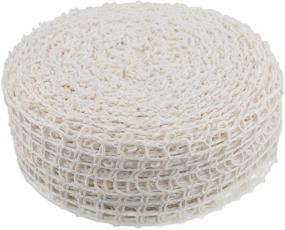 img 3 attached to 🥩 Rural365 Meat Netting Roll, Size 16 - Ham Sock Elastic Netting Meat Butcher Twine Net Meat Netting Roll Meat, 50ft Roll: High-Quality Meat Netting Roll for Butchers and Meat Preparation