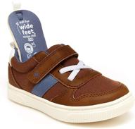 👟 stride rite 360 boys dempsey sneaker: the perfect brown footwear choice logo