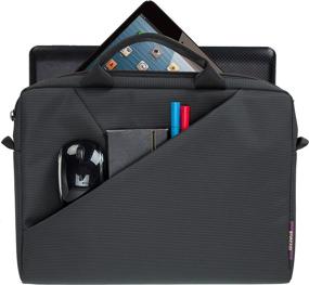 img 2 attached to 💼 Enhance Your Laptop Mobility with Rivacase Laptop Ultra Adjustable Shoulder