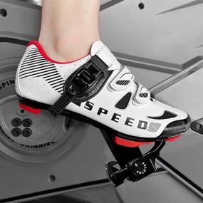 img 1 attached to Cycling Compatible Peloton Mountain Triathlon Men's Shoes: The Perfect Athletic Footwear Solution