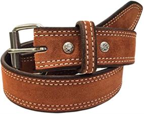 img 1 attached to 👩 Elevate Your Style with a Genuine Suede Women's 1-Inch Wide Belt - Perfect Accessory!