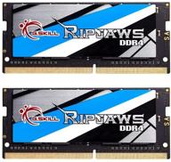 💾 g.skill ripjaws so-dimm серия 16gb (2 х 8 гб) 260-контактный pc4-21300 ddr4 2666 cl19-19-19-43 1,20v память для ноутбуков с двумя каналами - улучшенный seo: модель f4-2666c19d-16grs логотип